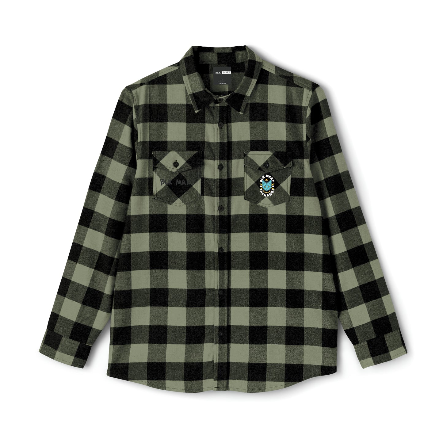 BLK MRKT Thunder Kat Unisex Flannel Shirt