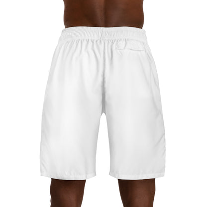 BLK MRKT Rose White Jogger Shorts