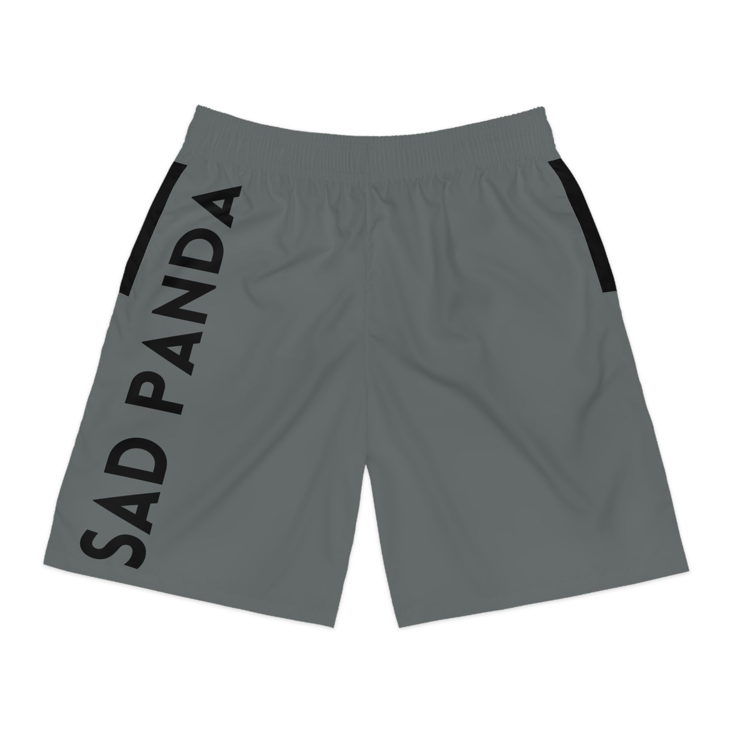 Sad Panda Gray Jogger Shorts