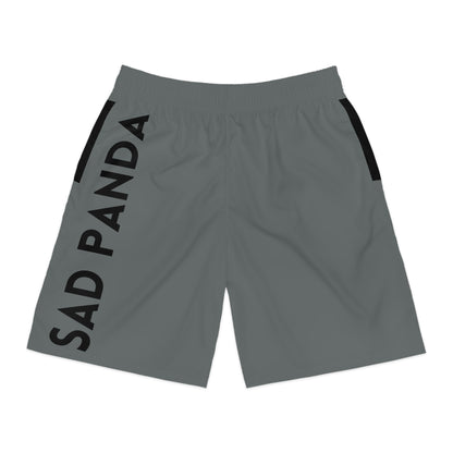 Sad Panda Gray Jogger Shorts