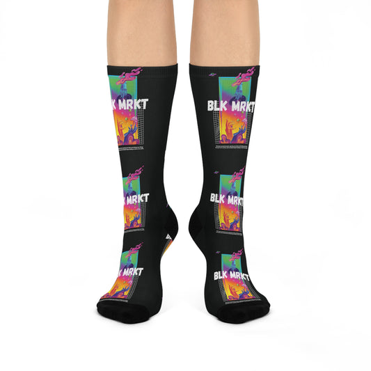 BLK MRKT Psychedelic Socks