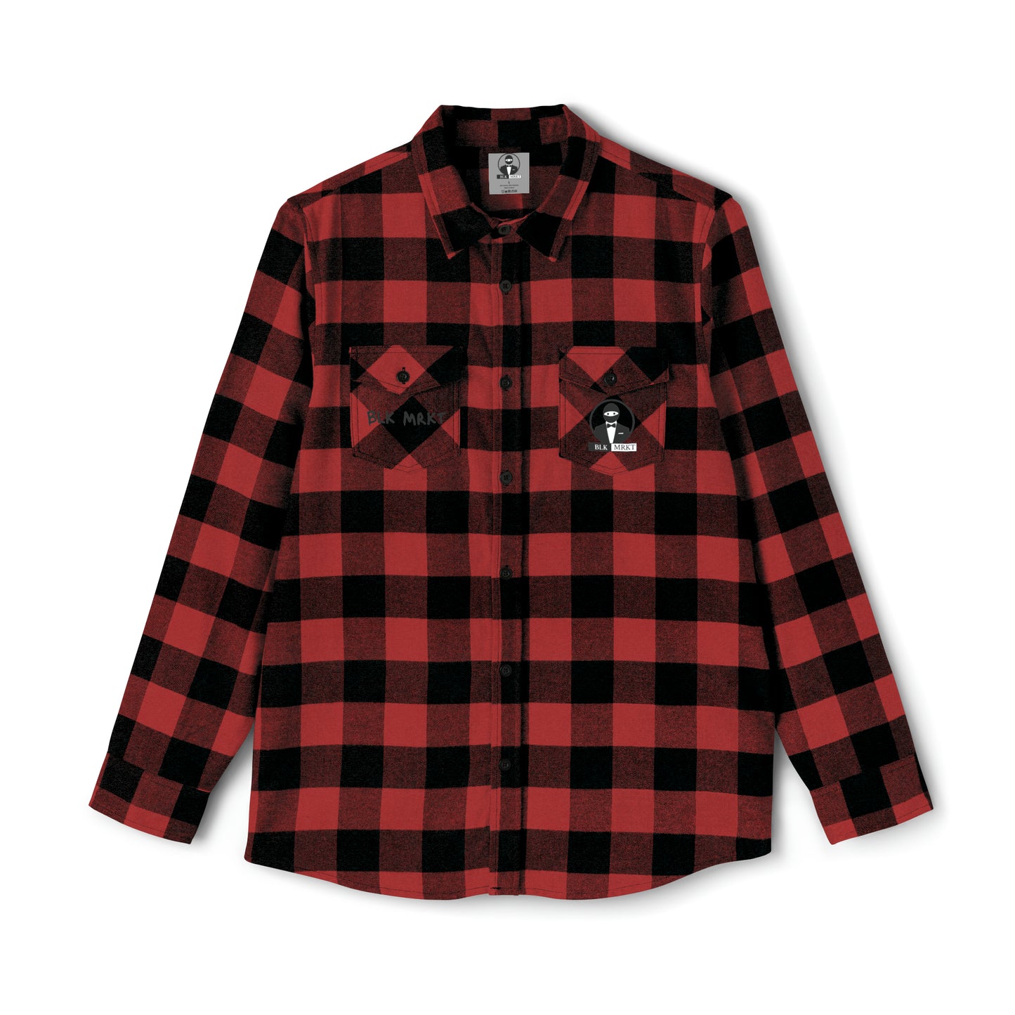 BLK MRKT BIGHEAD Unisex Flannel Shirt