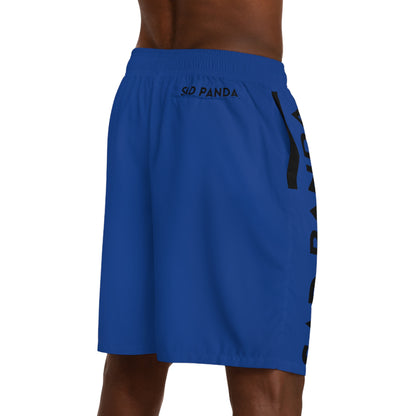 Sad Panda Blue Jogger Shorts