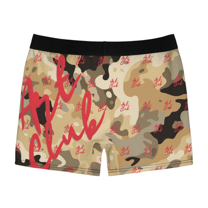 Art Club Desert Camo Red Logo Boxer Briefs