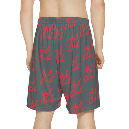 Art Club Red Logo Light Gray Shorts