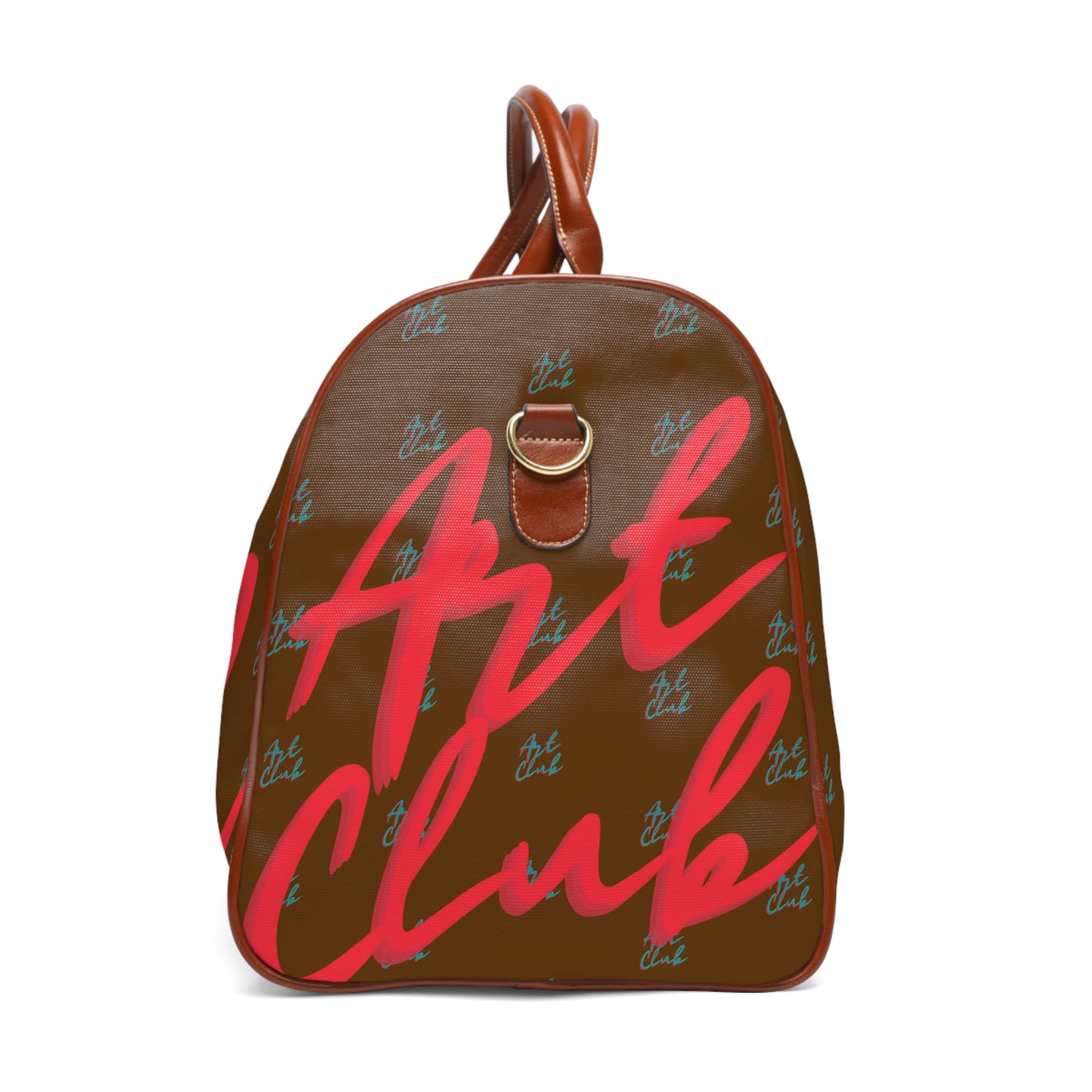 Art Club Monogram Brown Waterproof Travel Bag