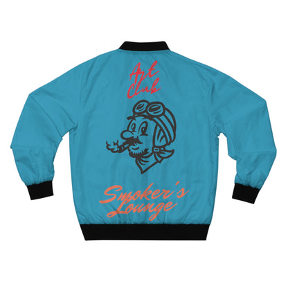 Art Club Smoker's Lounge Blue Bomber Jacket