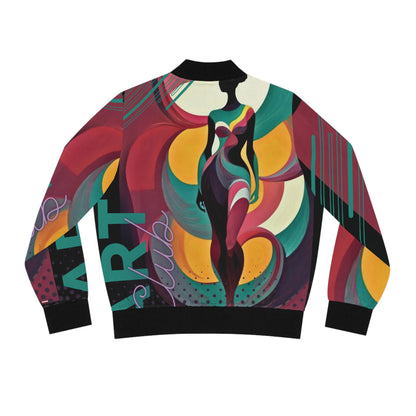 Art Club Jazz Lady Women's Bomber Jacket