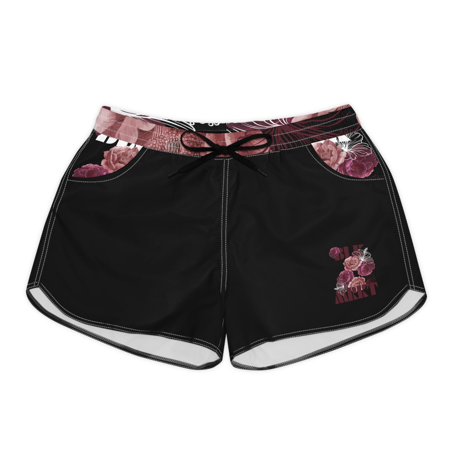 BLK MRKT Rose Black Women's Casual Shorts