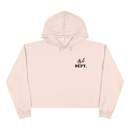 Art Club Art Department Crop Hoodie