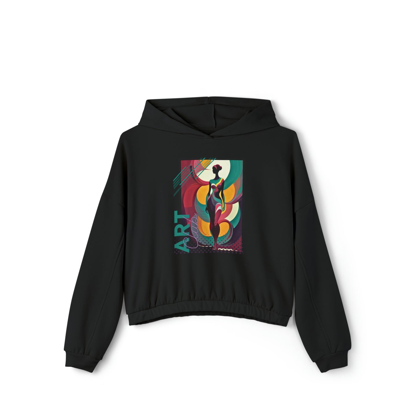 Art Club Jazz Lady Women's Cinched Hoodie