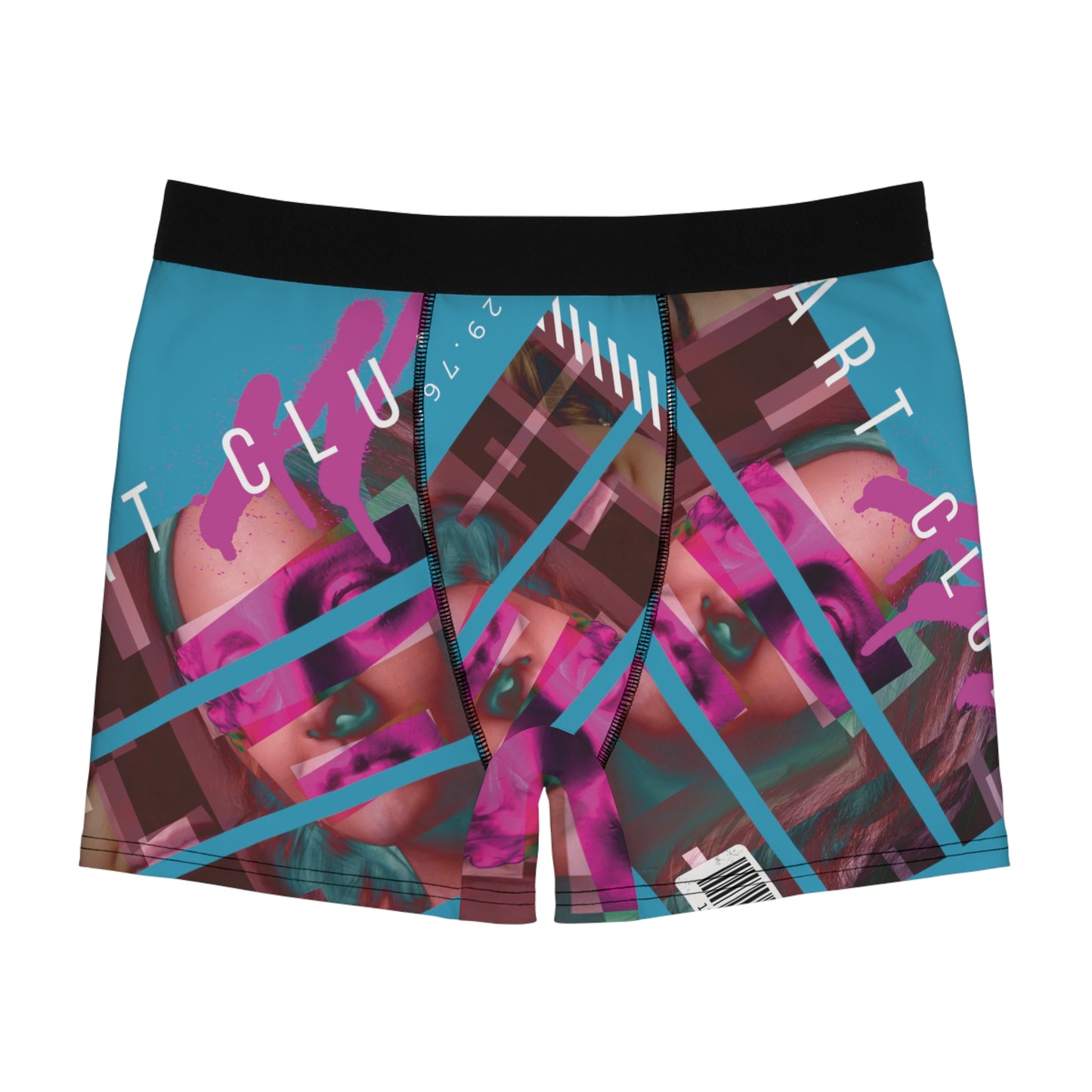 Art Club 3 Stripes Blue Boxer Briefs