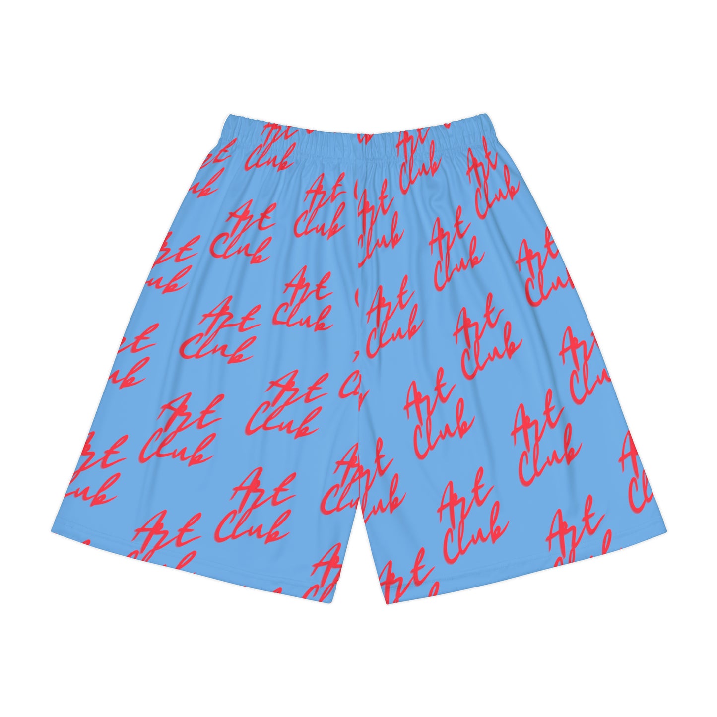 Art Club Red Logo Powder Blue Shorts