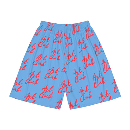 Art Club Red Logo Powder Blue Shorts