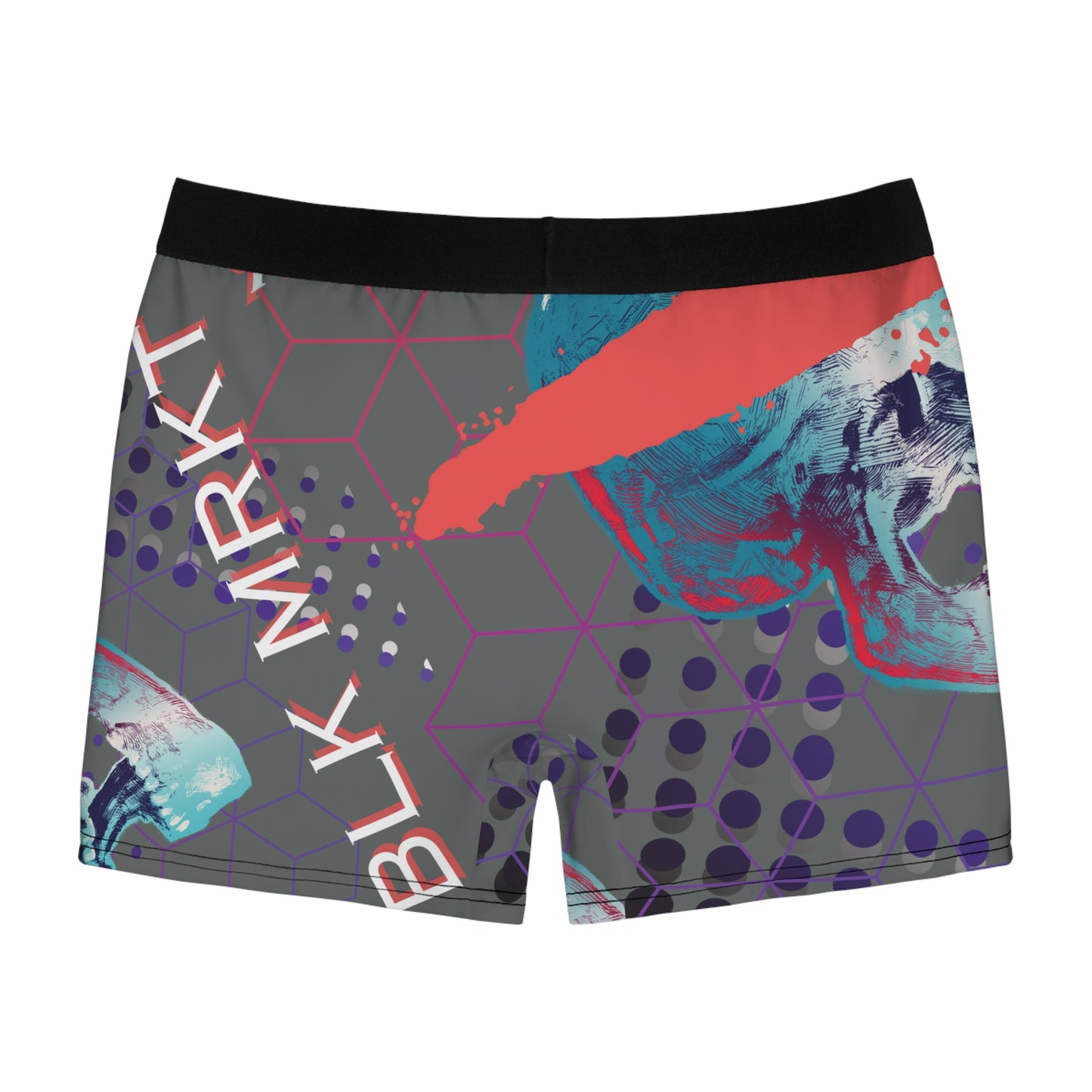 BLK MRKT Hell Raiser Gray Boxer Briefs