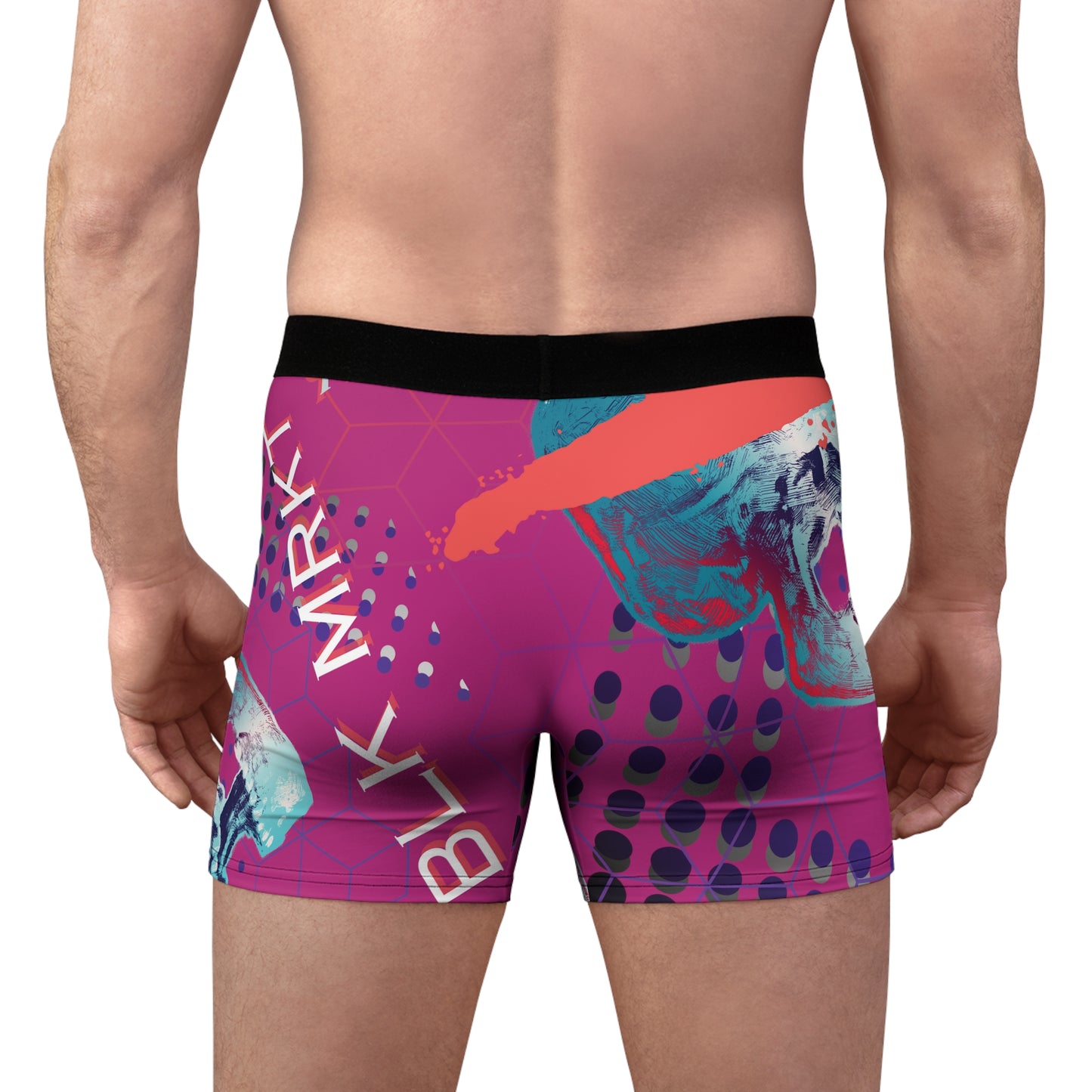 BLK MRKT Hell Raiser Fushia Boxer Briefs