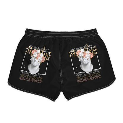 BLK MRKT Flower Face Women's Casual Shorts