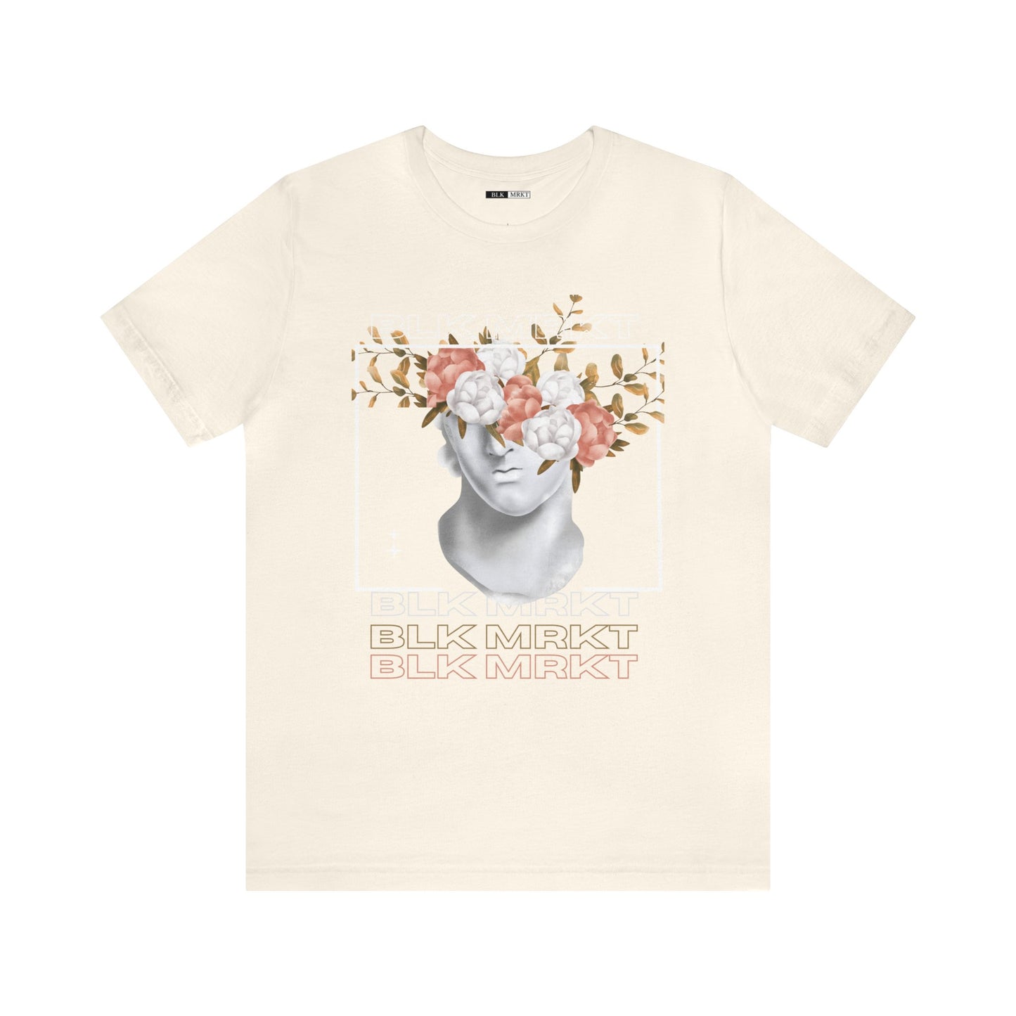 BLK MRKT Flower Face Tee