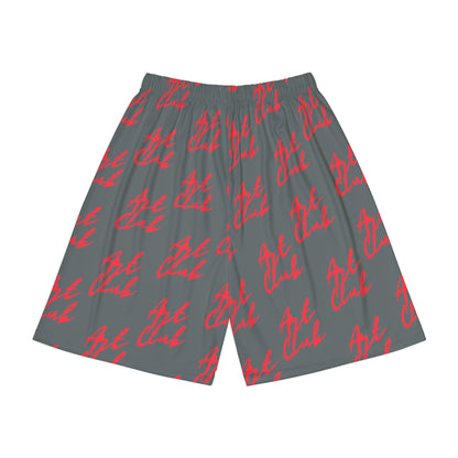 Art Club Red Logo Light Gray Shorts