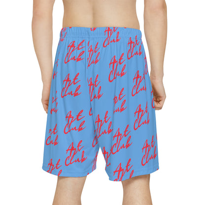 Art Club Red Logo Powder Blue Shorts