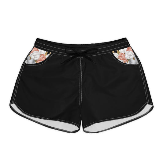 BLK MRKT Flower Face Women's Casual Shorts