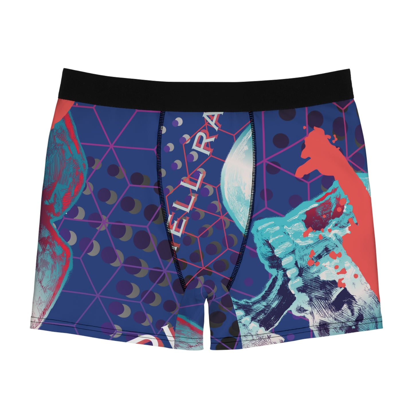 BLK MRKT Hell Raiser Blue Boxer Briefs