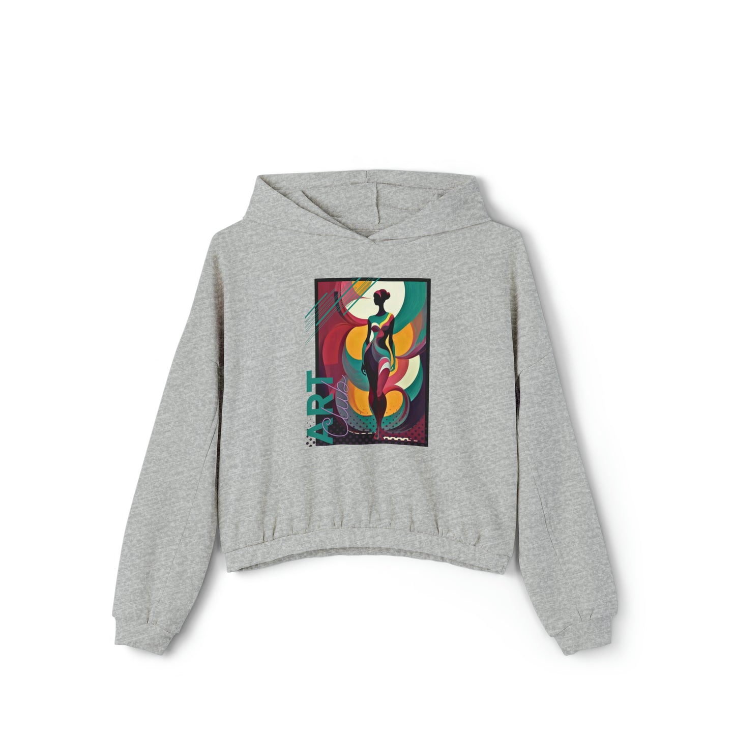 Art Club Jazz Lady Women's Cinched Hoodie