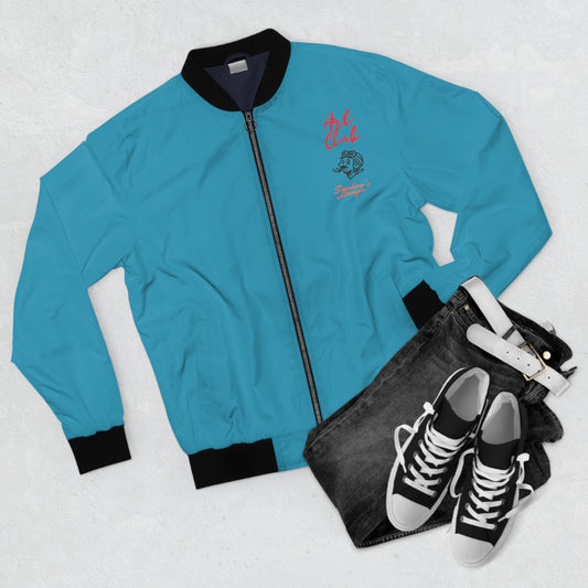 Art Club Smoker's Lounge Blue Bomber Jacket