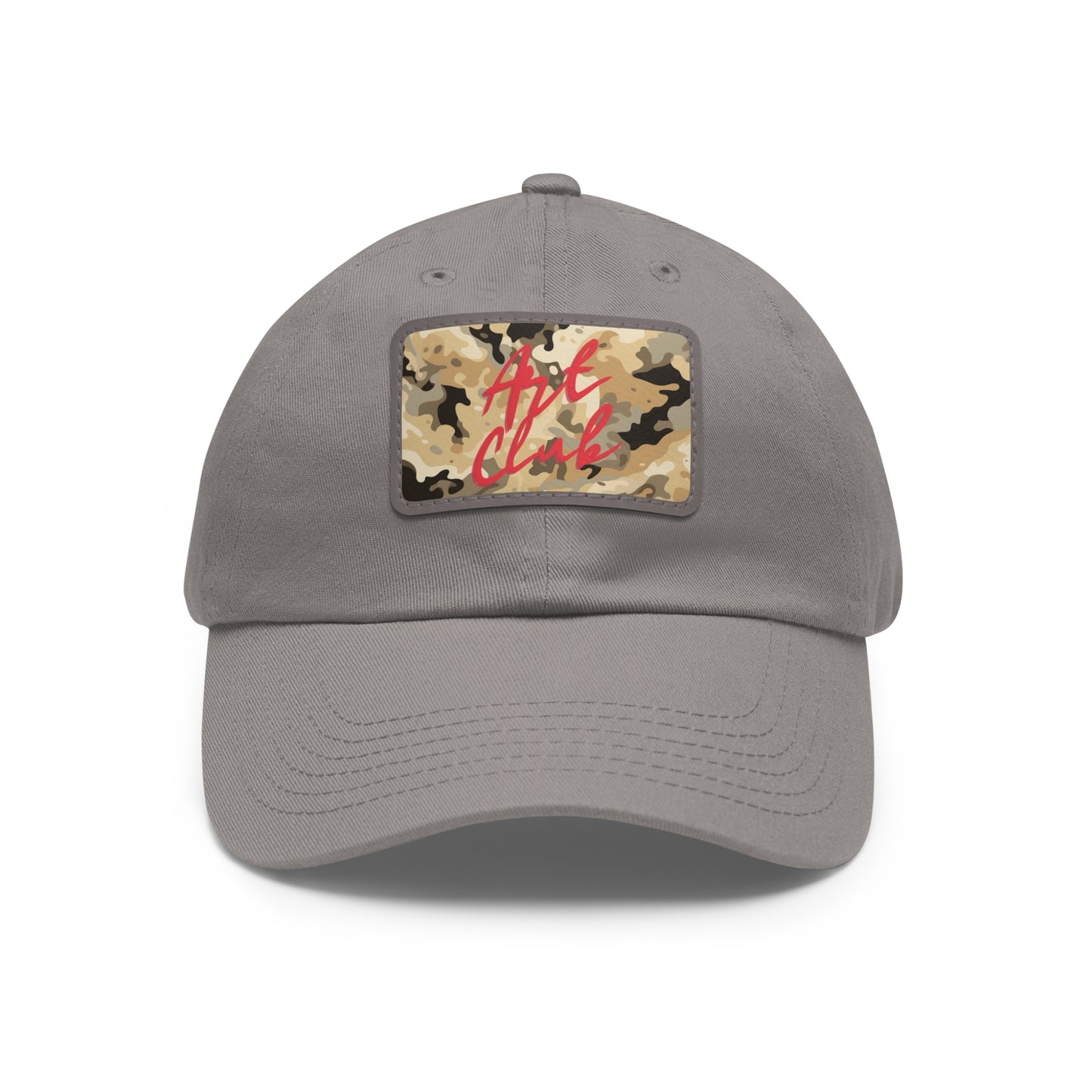 Art Club Desert Camo Red Logo Dad Hat