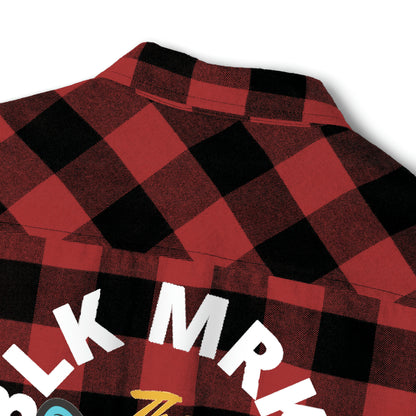 BLK MRKT Thunder Kat Unisex Flannel Shirt