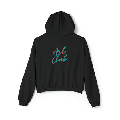 Art Club Jazz Lady Women's Cinched Hoodie