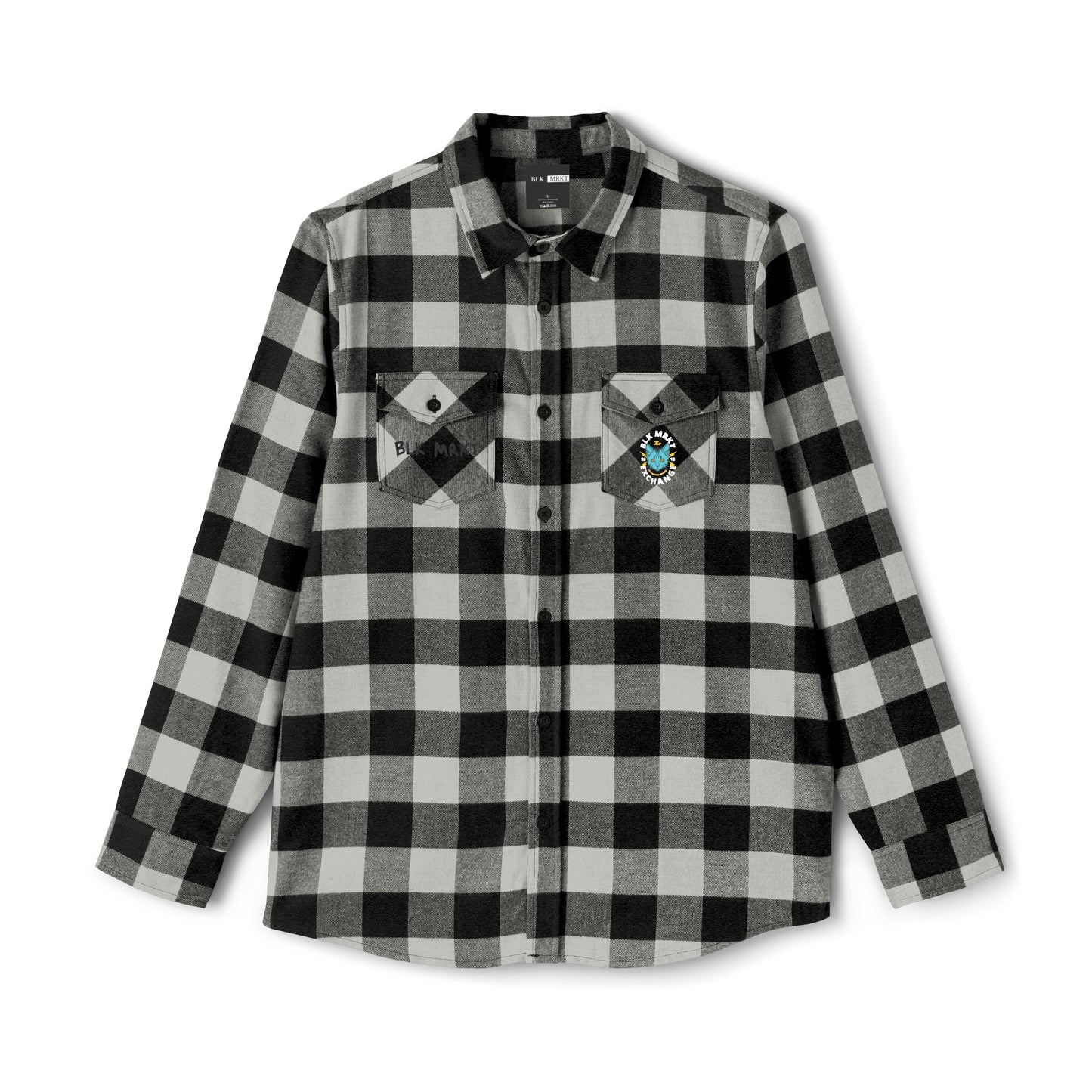 BLK MRKT Thunder Kat Unisex Flannel Shirt