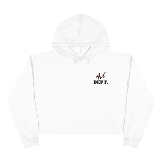 Art Club Art Department Crop Hoodie