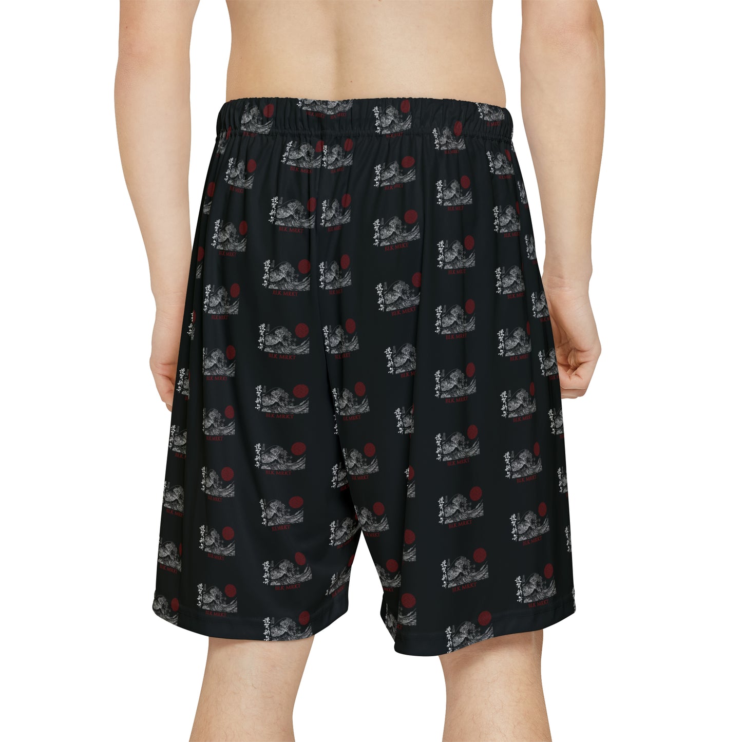 BLK MRKT Red Moon Sea Shorts