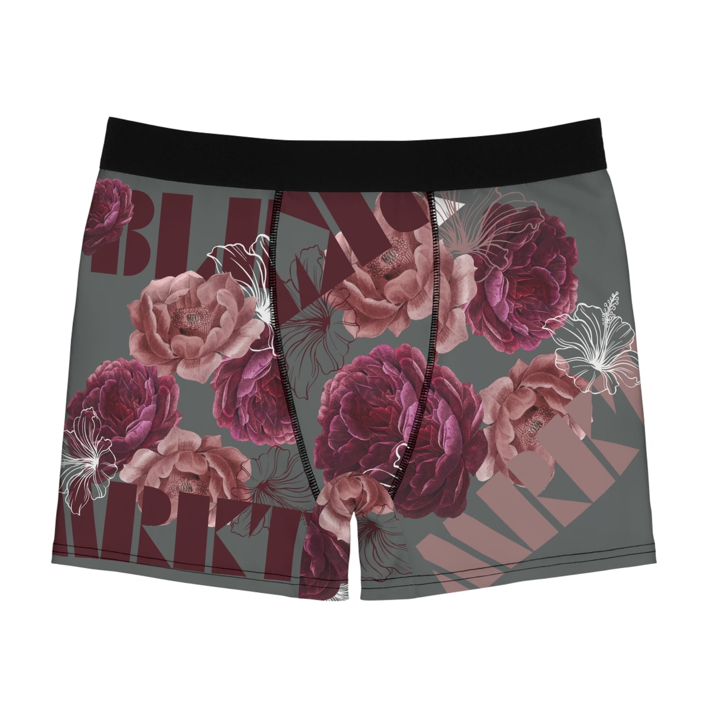 BLK MRKT Rose Gray Boxer Briefs