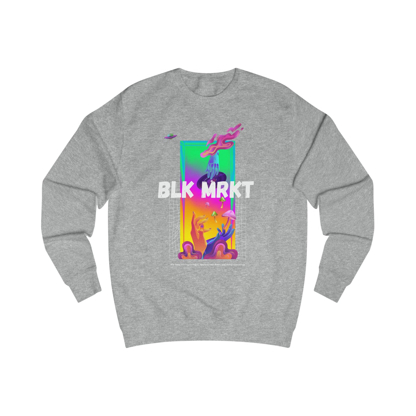 BLK MRKT Psychedelic Sweatshirt