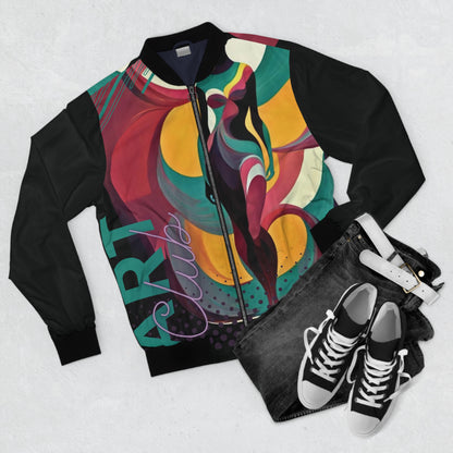 Art Club Jazz Lady Men's Bomber Jacket