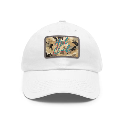 Art Club Desert Camo Blue Logo Dad Hat