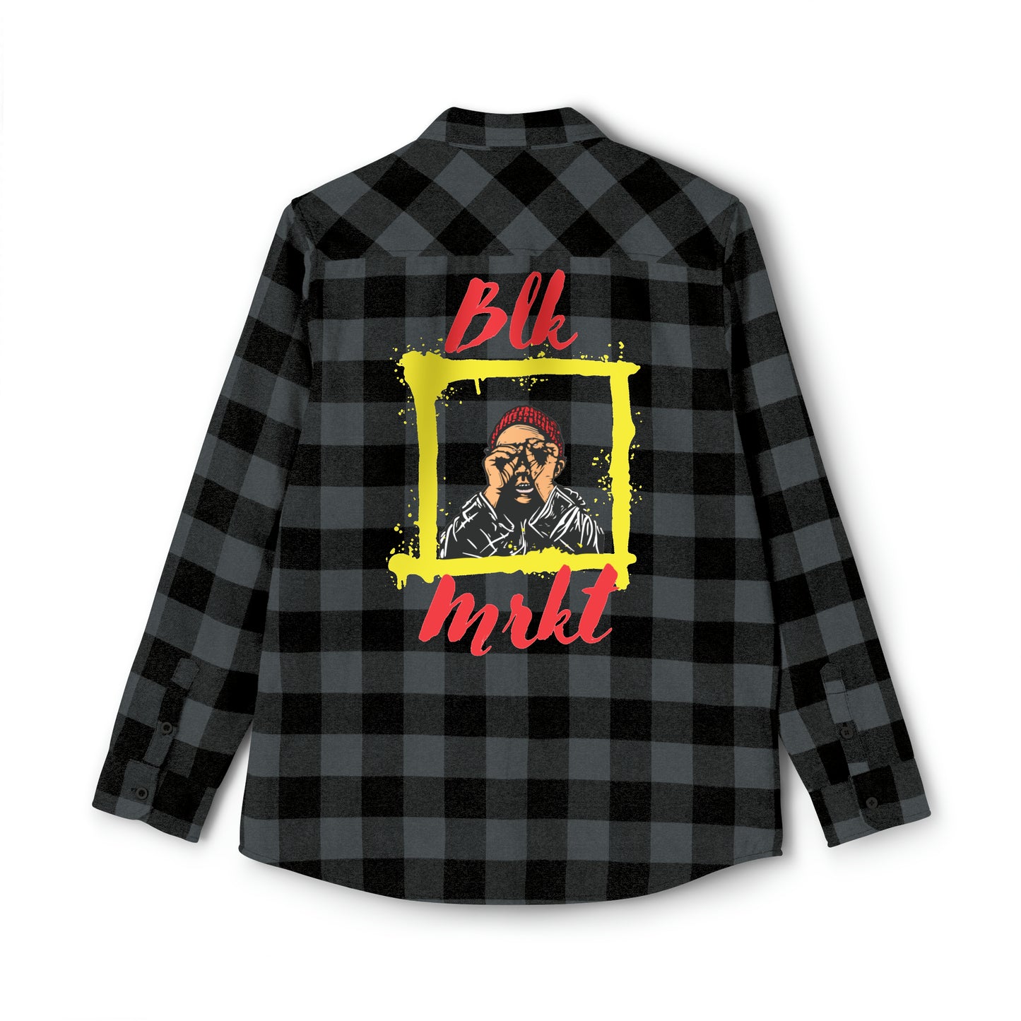 BLK MRKT The Lookout Unisex Flannel Shirt