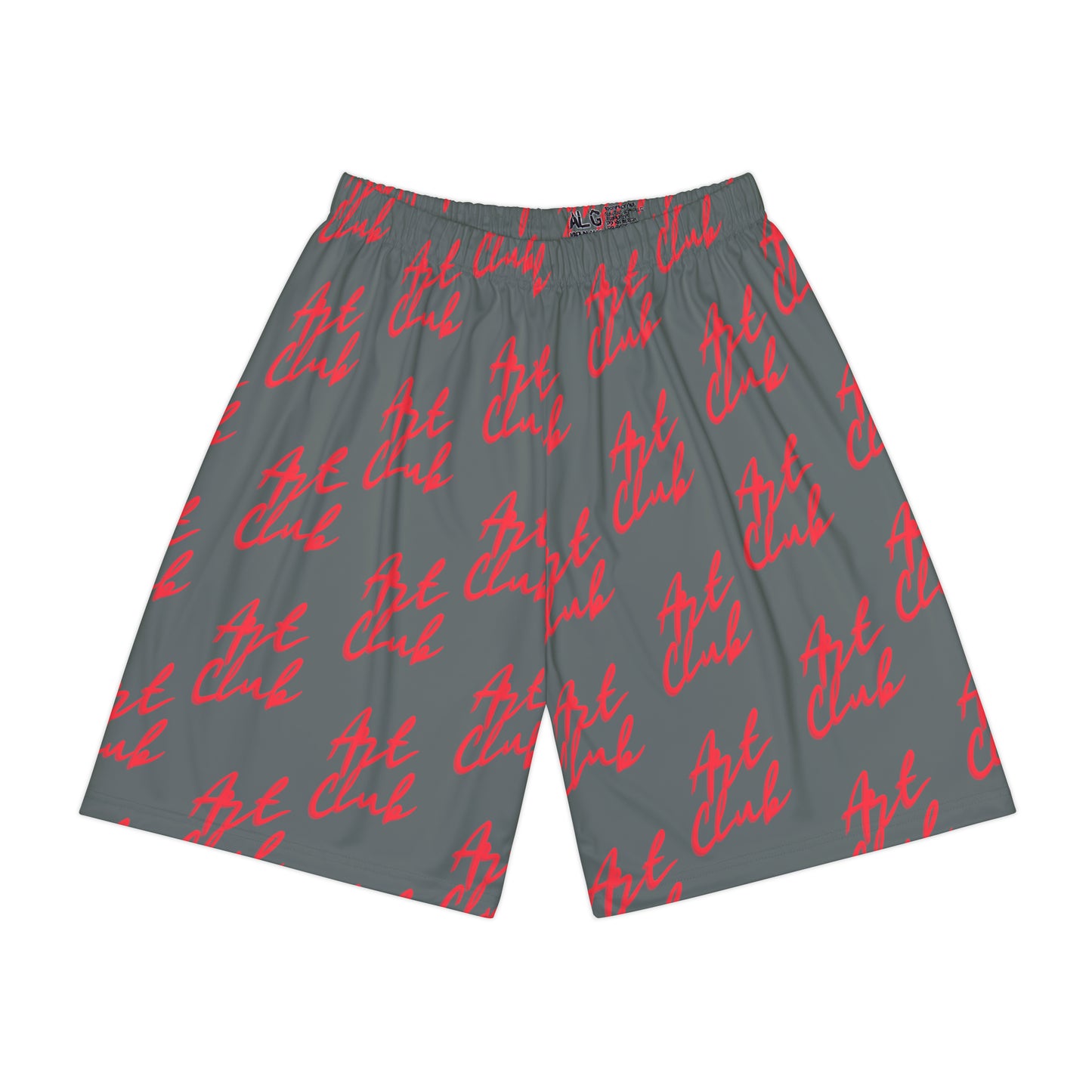 Art Club Red Logo Light Gray Shorts