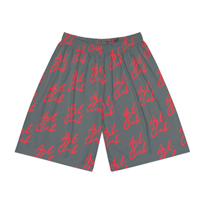 Art Club Red Logo Light Gray Shorts