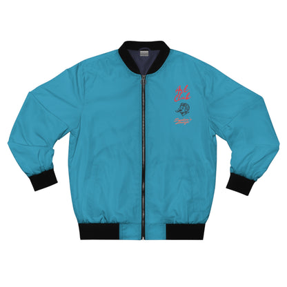 Art Club Smoker's Lounge Blue Bomber Jacket