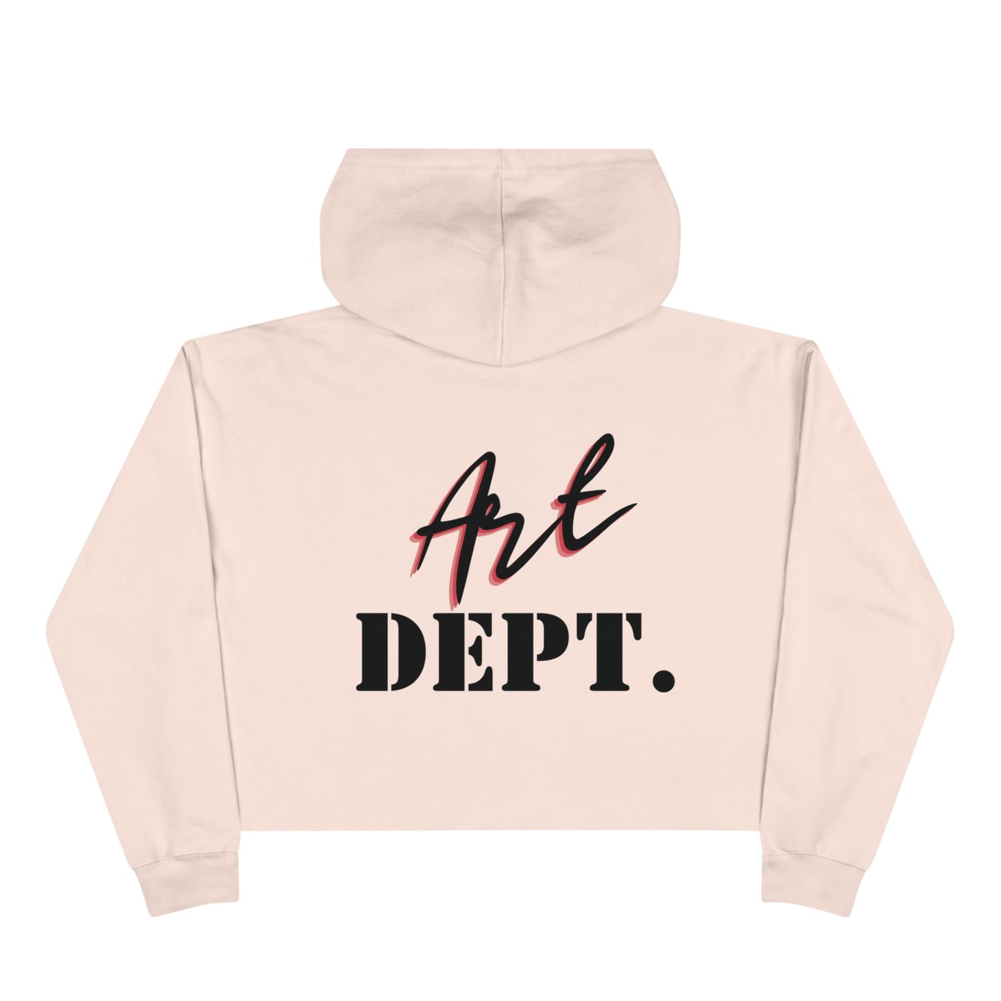 Art Club Art Department Crop Hoodie