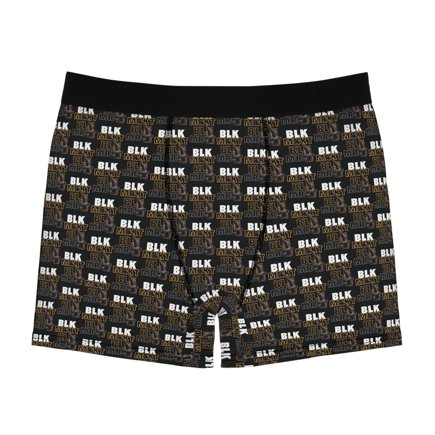 BLK MRKT Greek Scales Monogram Boxer Briefs