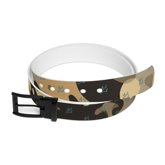 Art Club Desert Camo Teal Monogram Belt