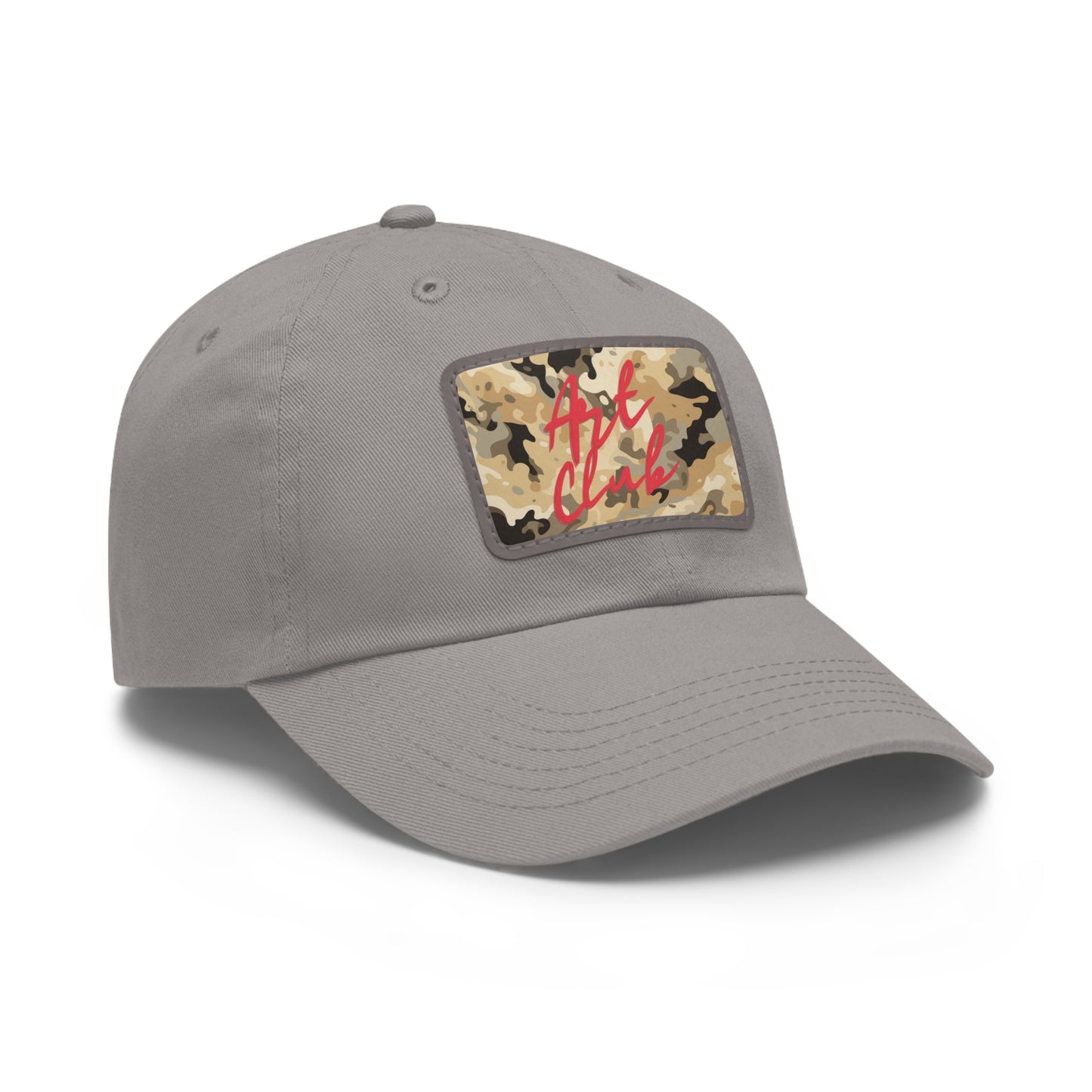 Art Club Desert Camo Red Logo Dad Hat