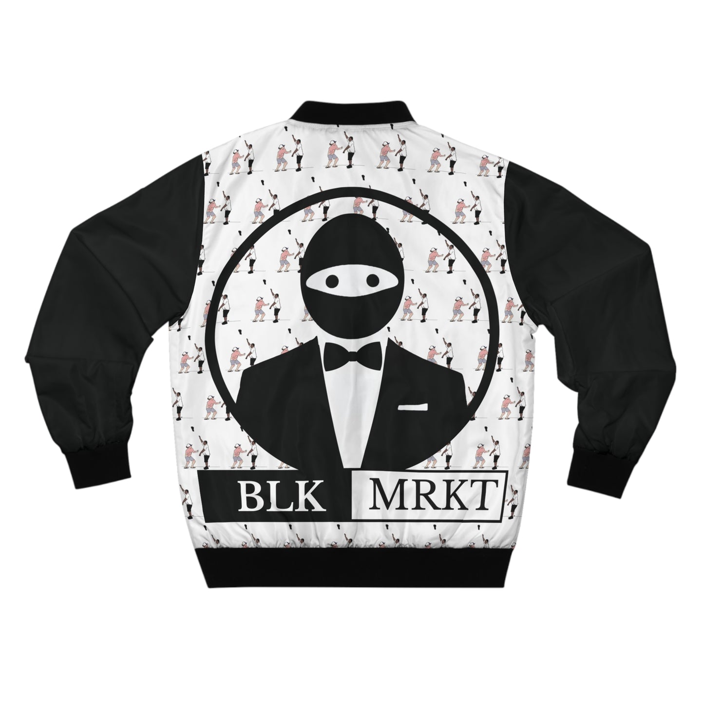 BLK MRKT Reparations Bomber Jacket