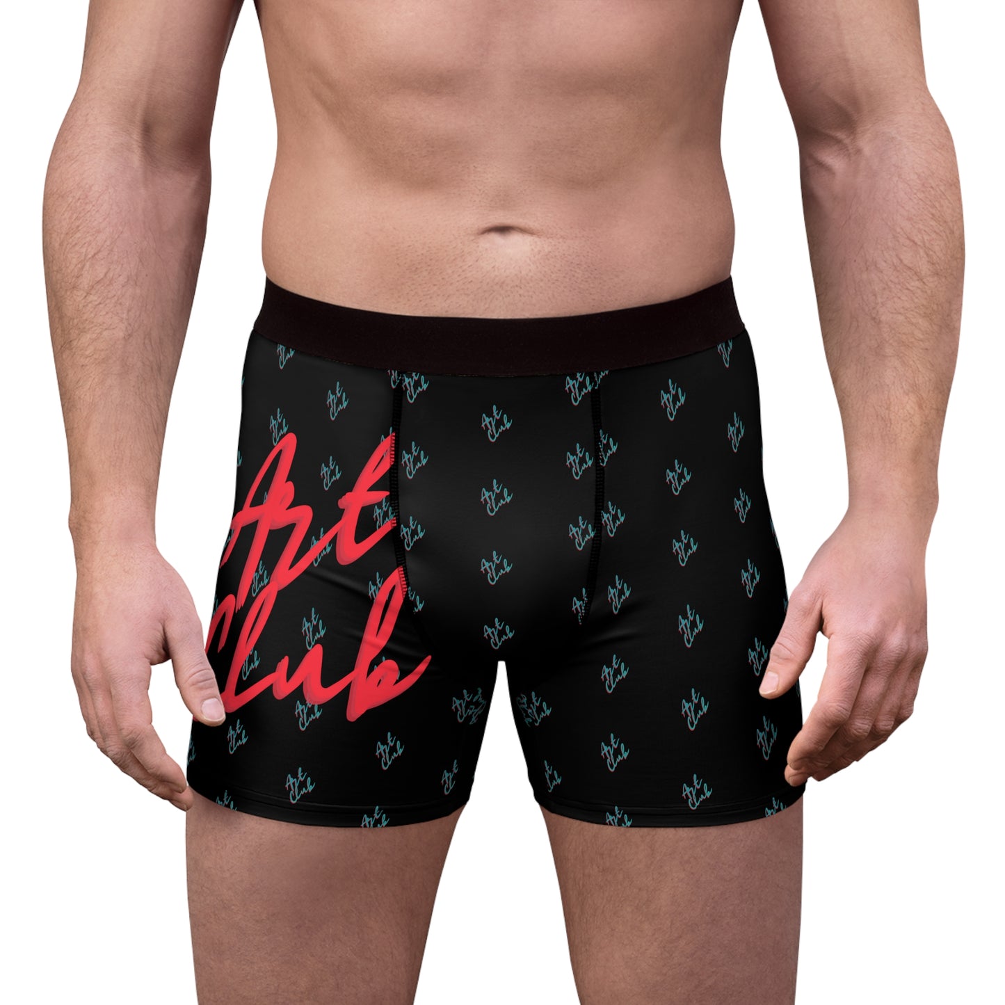 Art Club Red Logo Monogram Boxer Briefs