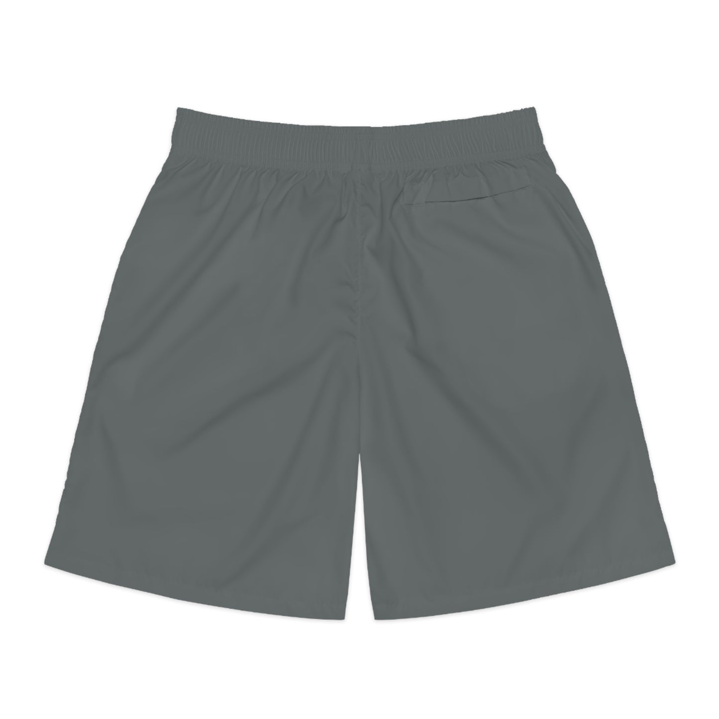 BLK MRKT Rose Big Logo Gray Jogger Shorts