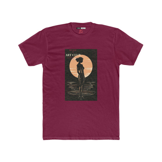 Art Club Moonlight Maroon Tee